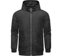 Leichte Übergangsjacke mit Kapuze "Stewie II" Black XXXL