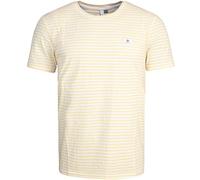 Ragwear Paollo Stripe GOTS T-Shirt Herren (DE/NL/SE/PL, Alphanumerisch, XL, Regular, Regular, Yellow)