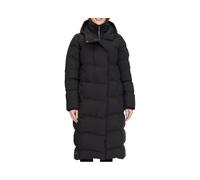 Ragwear Damen Steppmantel Pavla Long Schwarz XL
