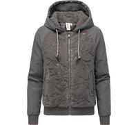 Ragwear Plüschjacke Damen grau, XXL