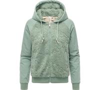 Ragwear Plüschjacke Damen grün, XS