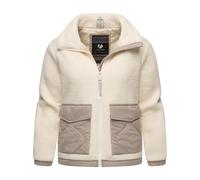 Plüschjacke RAGWEAR "Arctika" Gr. XL (42), weiß (offwhite) Damen Jacken (13167601-XL) offwhite