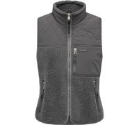 Ragwear Plüschweste Damen grau, XXL