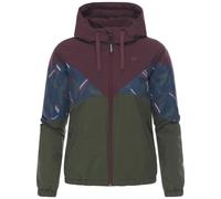 Regenjacke RAGWEAR "Rochele Warm YOUMODO", Damen, Gr. S (36), grün (olivgrün), Obermaterial: 100% Polyester, Innenfutter: 100% Polyester, Wattierung: 100% Polyester, lässig geschnitten hüftbedeckend,