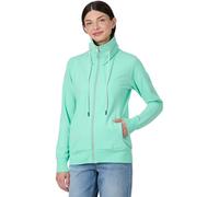 Sweatjacke RAGWEAR "RONETTE B", Damen, Gr. M, lagoon grün, Sweatware, Obermaterial: 95% Baumwolle, 5% Elasthan, unifarben, normal, Rundhals, Sweatjacken Sweatjacke, Dünne Baumwollmischung mit Marken-S
