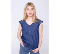 Ragwear - Salty Denim Indigo - Oberteil - Blau - XS - 60% Baumwolle, 40% Viskose,Jersey Blau XS