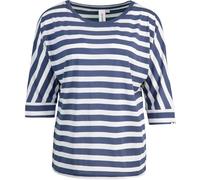 Ragwear Shimona Stripes Top Damen (Indigo Blue, M)