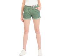 Ragwear - Shorts mit Revers - Heeven Baltic für Damen - Größe 27 US - Grün Grün 27 US