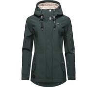 Softshelljacke RAGWEAR "Monadde Softshell" Gr. M (38), grün (dunkelgrün) Damen Jacken (15870953-M) dunkelgrün