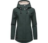 Softshelljacke RAGWEAR "Monadde Softshell" Gr. S (36), grün (dunkelgrün) Damen Jacken (15870953-S) dunkelgrün