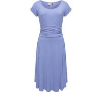 Sommerkleid RAGWEAR "Yvone Solid" Gr. XXL (44), Normalgrößen, blau Damen Kleider (17181966-XXL) blau