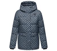 Steppjacke RAGWEAR "Wikesh Print" Gr. M (38), blau (hellblau) Damen Jacken (54978955-M) hellblau