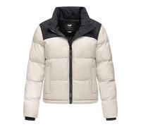 Steppjacke RAGWEAR "Serah", Damen, Gr. XL (42), grau (hellgrau), Obermaterial 1: 100% Nylon, Obermaterial 2: 100% Polyester, Innenfutter: 100% Polyester, Wattierung: 100% Polyester, modisch, lässig ge