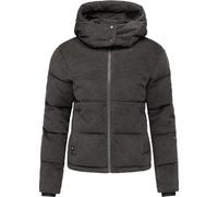 Steppjacke RAGWEAR "Roobie Cordy", Damen, Gr. XXL (44), stone, Obermaterial: 100% Baumwolle, Innenfutter: 100% Polyester, Wattierung: 100% Polyester, gerade hüftlang, hoch geschlossener Ausschnitt, we