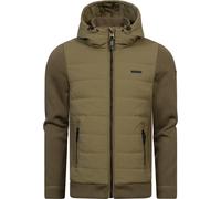 Steppjacke RAGWEAR "Doryan", Herren, Gr. XXXL (58), gelb (gelbgrün), Obermaterial 1: 98% Nylon, 2% Elasthan, Obermaterial 2: 100% Polyester, Innenfutter: 100% Polyester, Wattierung: 100% Polyester, ca