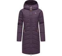 Steppmantel RAGWEAR "Dizzie Coat" Gr. S (36), lila (dunkellila) Damen Mäntel (88802564-S) dunkellila