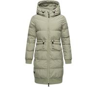 Steppmantel RAGWEAR "Briosh" Gr. XL (42), gelb (gelbgrün) Damen Mäntel (24072210-XL) gelbgrün