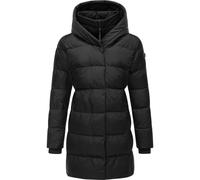 Warmer Kurzmantel mit Kapuze "Niara" Black L