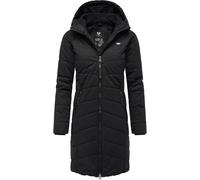 Steppmantel RAGWEAR "Dizzie Coat" Gr. XL (42), schwarz Damen Mäntel Kurze stylischer, gesteppter Winterparka mit gefütterter Kapuze (95130958-XL)