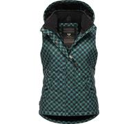 Ragwear Steppweste Hesty Print für Damen - S
