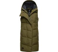 Ragwear Weste Grün Puffer für Damen - S