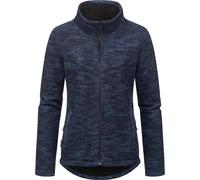 Strickjacke RAGWEAR "Liram Melange" Gr. XL (42), blau (navy) Damen Strickjacken (92051957-XL) navy