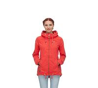 Ragwear SUMMER RELOVED REMAKE Damen Frauen Parka,Mantel,Übergangsmantel,Übergangsjacke mit Kapuze,Schwarz,L