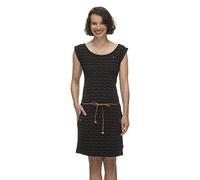 Ragwear Summer RELOVED Remake Damen Frauen Parka,Mantel,Übergangsmantel,Übergangsjacke mit Kapuze,Schwarz,L