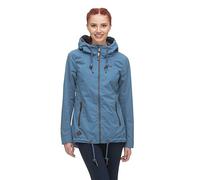 Ragwear SUMMER RELOVED REMAKE Damen Frauen Parka,Mantel,Übergangsmantel,Übergangsjacke mit Kapuze,Schwarz,L