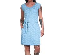 Ragwear SUMMER RELOVED REMAKE Damen Frauen Parka,Mantel,Übergangsmantel,Übergangsjacke mit Kapuze,Blau,L