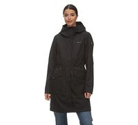 Ragwear SUMMER RELOVED REMAKE Damen Frauen Parka,Mantel,Übergangsmantel,Übergangsjacke mit Kapuze,Schwarz,L