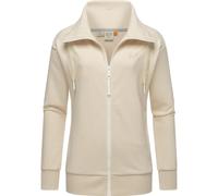 Sweatjacke RAGWEAR "Shocky" Gr. XXXL (46), beige Damen, Sweatjacken (90226325-XXXL) beige