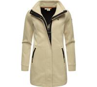 Sweatjacke RAGWEAR "Letrice Bonded" Gr. 5XL (50), beige (ecru) Damen Sweatjacken (62880245-5XL) ecru