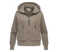 Ragwear Sweatjacke Damen mocca, 4XL