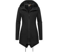 Sweatjacke RAGWEAR "Wingi" Gr. XL (42), schwarz Damen Sweatjacken (86476060-XL) schwarz
