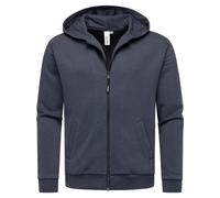 Sweatjacke RAGWEAR "Natten", Herren, Gr. S (48), navy, Material: 70% Baumwolle, 30% Polyester, Basic, lässig geschnitten hüftbedeckend, hoch geschlossener Ausschnitt, Ärmel ohne Ärmelschlitz Bündchen,