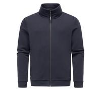 Sweatjacke RAGWEAR "Jettrys", Herren, Gr. XXL (56), navy, Material: 70% Baumwolle, 30% Polyester, Basic, gerade hüftbedeckend, hoch geschlossener Ausschnitt, Ärmel ohne Ärmelschlitz Bündchen, Sweatjac