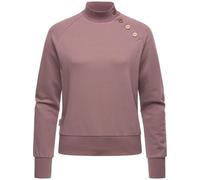 Sweatshirt RAGWEAR "Majjorka Solid" Gr. 5XL (50), lila (mauve) Damen Sweatshirts (61863236-5XL) mauve