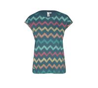 RAGWEAR T-Shirt DIONA PRINT petrol | S