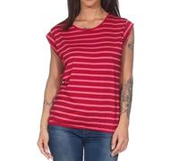 ragwear Damen Tops TULSA STRIPES red Größe S