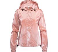 Blouson RAGWEAR "Cezanna Shine", Damen, Gr. S (36), rosa (altrosa), Obermaterial: 100% Nylon, Innenfutter: 100% Polyester, metallic, modisch, oversize hüftlang, hoch geschlossener Ausschnitt, Langarm 