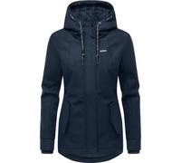 Winterjacke RAGWEAR "Monadde Felt YOUMODO", Damen, Gr. S (36), navy, Obermaterial: 100% Polyester, Innenfutter: 100% Polyester, Wattierung: 100% Polyester, Basic, tailliert Po-bedeckend, hoch geschlos
