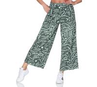 Ragwear Vegane Marlene-Hose Loggan Print mit zeitlosem Blumenmuster, Baltic, S