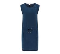 Ragwear W Mascarpone Blau - Bequemes lässiges Damen Kleid, Größe S - Farbe Indigo