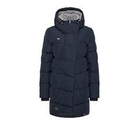 Ragwear W Pavla Blau - Wärmender Damen Steppmantel, Größe XL - Farbe Navy