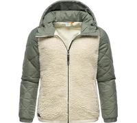 Outdoorjacke RAGWEAR "Leeloo", Damen, Gr. 5XL (50), beige (ecru), Obermaterial: 100% Polyester, Obermaterial Ärmel: 100% Polyester, Innenfutter: 100% Polyester, Wattierung: 100% Polyester, sportlich,