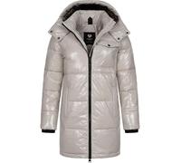 Wintermantel RAGWEAR "Roobie Long" Gr. XXXL (46), grau Damen Mäntel (52291257-XXXL) grau