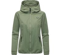Outdoorjacke RAGWEAR "Dizzie Tech", Damen, Gr. L (40), gelbgrün, Obermaterial: 100% Polyester; Innenfutter: 100% Polyester, gerade hüftbedeckend, hoch geschlossener Ausschnitt, Ärmel ohne Ärmelschlitz
