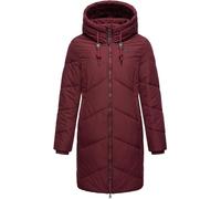 Steppmantel RAGWEAR "Novista" Gr. XS (34), rot (weinrot) Damen Mäntel (44442249-XS) weinrot