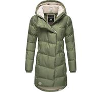 Wintermantel RAGWEAR "Pavla" Gr. XS (34), gelb (gelbgrün) Damen Mäntel (95206257-XS) gelbgrün